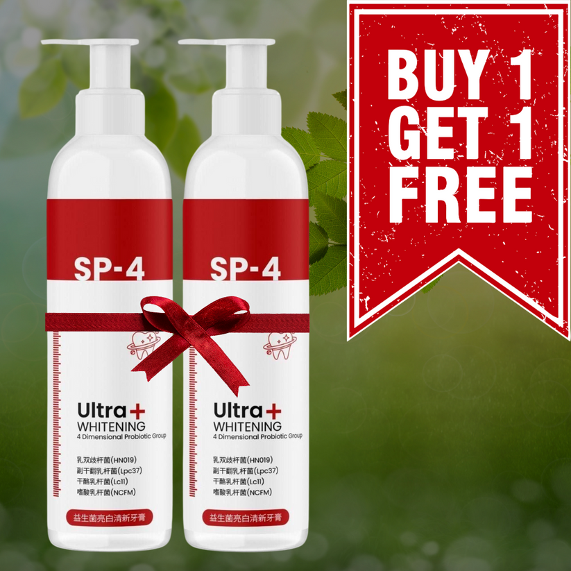 SP4 Ultra Whitening Probiotic Toothpaste (Buy 1 Get 1 Free)