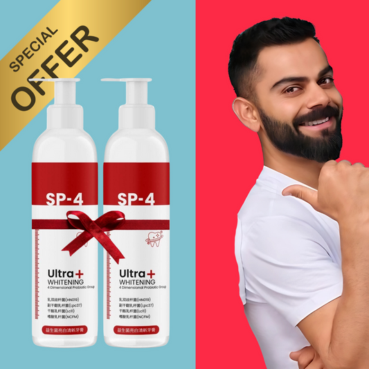 SP4 Ultra Whitening Probiotic Toothpaste (Buy 1 Get 1 Free)
