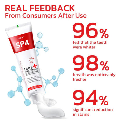 SP4 Ultra Whitening Probiotic Toothpaste (Buy 1 Get 1 Free)